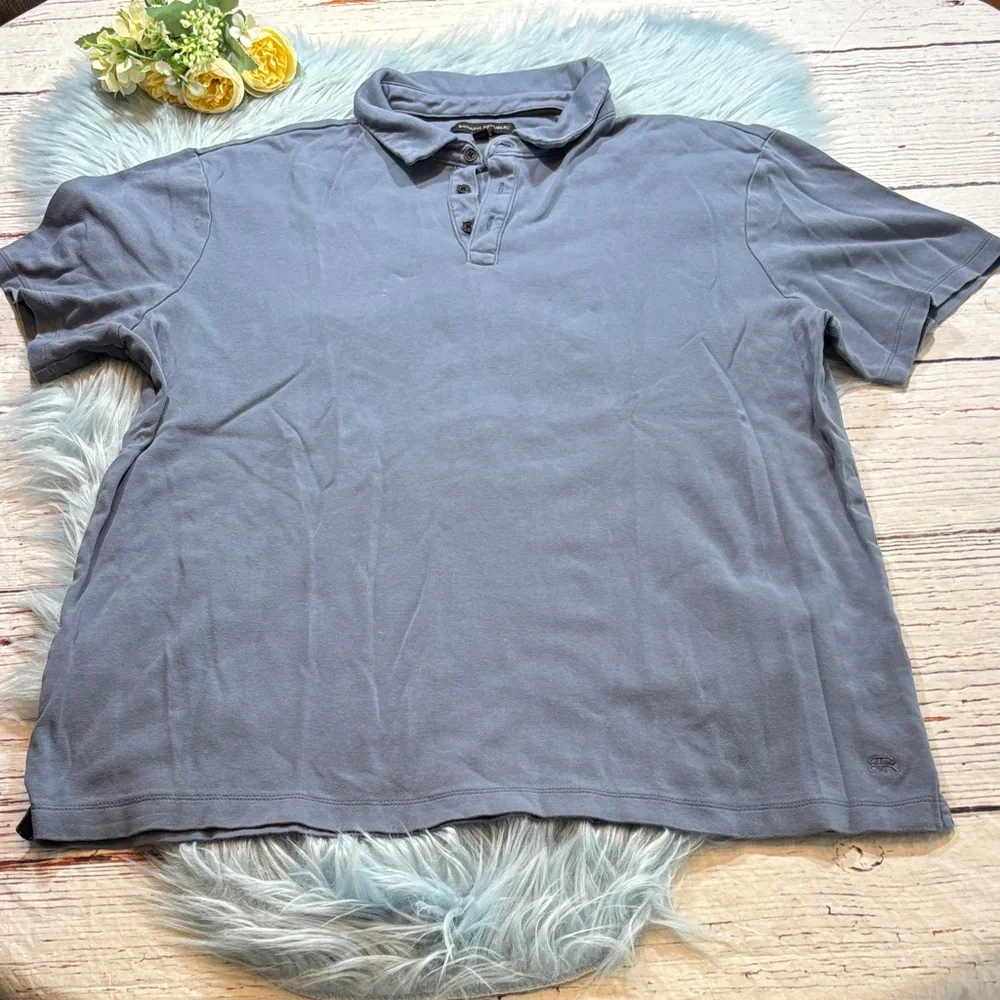 Banana Republic Slate Short Sleeve Polo sz XL